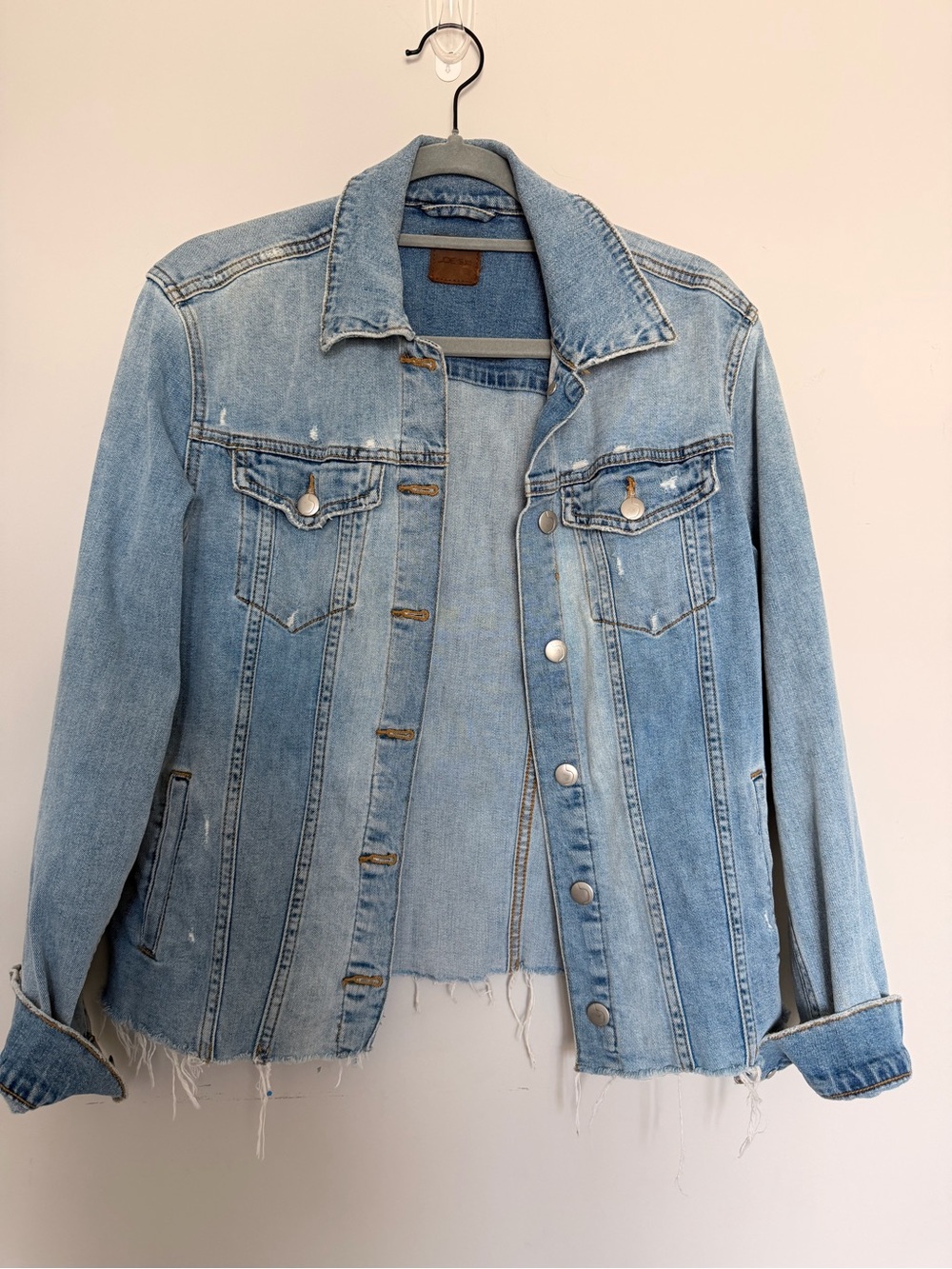 Joe’s Jeans Premium Women’s Medium Wash Denim Jacket Size S - Fits like M